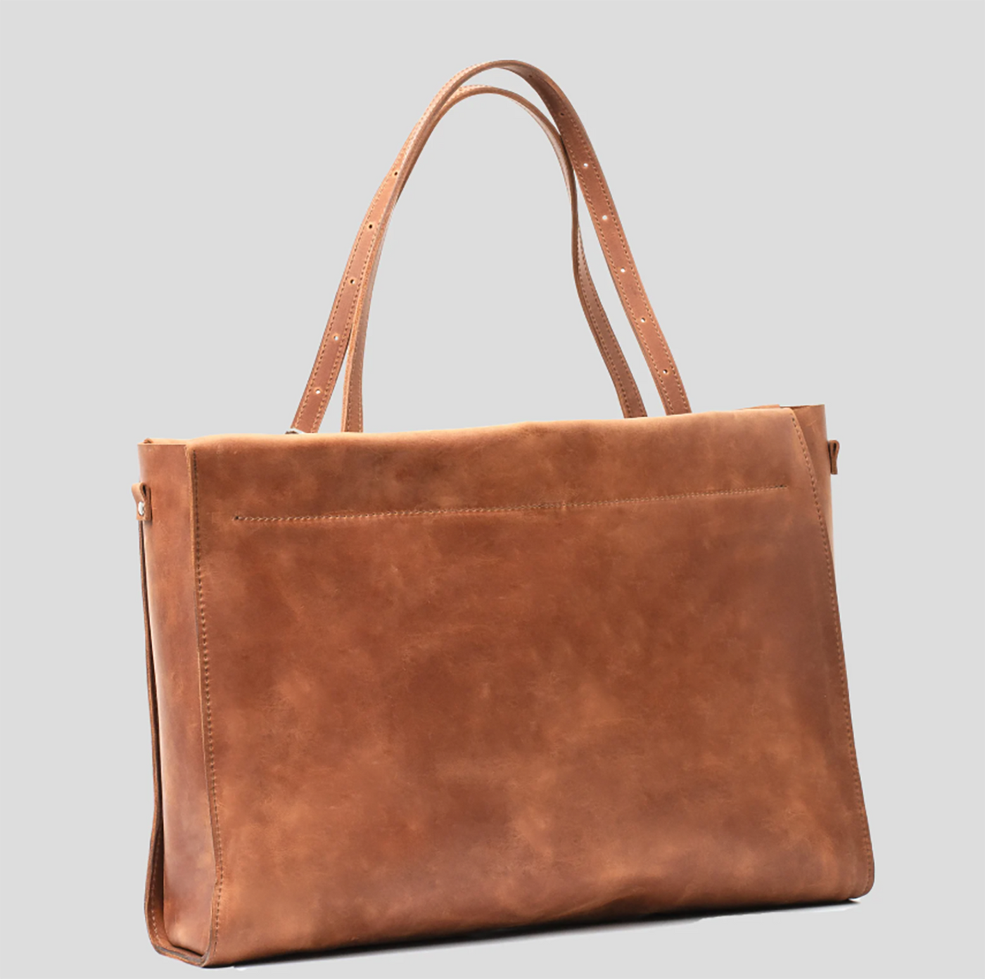 handcrafted leather Tote Bag